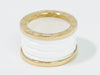 Secondhand Bvlgari B.Zero1 Three Band Ring 18K Yellow Gold and Ceramic