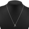 Tiffany & Co. Paloma Picasso Graffiti X Pendant Necklace Silver