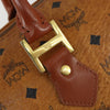 MCM Visetos logogramme Handbag Canvas and Leather