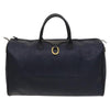 Christian Dior Vintage Trotter Boston Bag Canvas