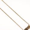 Secondhand Christian Dior CD Pendant Necklace Gold-plated