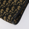 Christian Dior Vintage Trotter Shoulder Bag Canvas