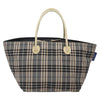 Secondhand Burberry Nova Check Tote canvas check pattern