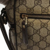 Gucci Front Zip Messenger GG Coated Canvas