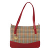 Secondhand Burberry Nova Check Tote canvas check pattern