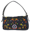 Fendi Baguette Bag Embellished Denim