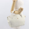 Secondhand Bally Vintage Handbag White Leather Bags