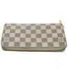Secondhand Louis Vuitton Zippy Wallet NM Damier Azur