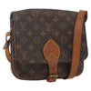 Louis Vuitton Cartouchiere Handbag Monogram Canvas