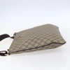 Gucci Zip Top Messenger Bag GG Coated Canvas