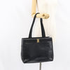 Salvatore Ferragamo Vintage Vara Bow Tote Lizard Embossed Leather
