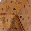 MCM Visetos Handbag Canvas and Leather