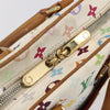 Secondhand Louis Vuitton Trouville Handbag Monogram Multicolor