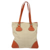 Prada Vintage Handbag Canvas and Leather