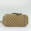 Secondhand Gucci Bella Flap Shoulder Bag GG Canvas with