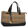 Secondhand Burberry Nova Check Handbag Nova Check Canvas and