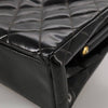 Secondhand Chanel Vintage Chain Frame Bag Quilted Patent