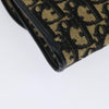 Christian Dior Vintage Trotter Flap Shoulder Bag Diorissimo Canvas