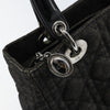 Christian Dior Vintage Lady Dior Bag Cannage Quilt Denim