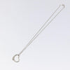 Tiffany & Co. Elsa Peretti Open Heart Pendant Necklace Sterling Silver