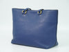 Prada Embossed Logo Open Tote Leather
