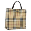 Secondhand Burberry Nova Check Tote canvas check pattern
