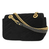 Gucci GG Marmont Flap Bag Matelasse Velvet