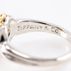 Tiffany & Co. Heart Ribbon Ring Silver 925 and K18 Yellow Gold