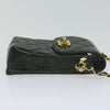 Secondhand Chanel Vintage CC Flap Phone Holder Crossbody Bag Quilted Patent