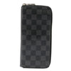 Secondhand Louis Vuitton Zippy wallet vertical Damier Graphite