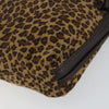 Bottega Veneta Vintage Shoulder Bag Leopard Print