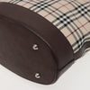 Secondhand Burberry Nova Check Tote canvas check pattern