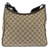 Gucci Front Pocket Messenger Bag GG Canvas