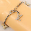Secondhand Louis Vuitton Sweet Monogram Charm Bracelet Metal with