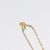 Secondhand Christian Dior CD Round Pendant Necklace