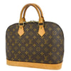 Louis Vuitton Alma Handbag Monogram Canvas