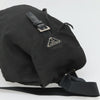 Secondhand Prada Buckle Backpack Quilted Tessuto