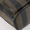 Fendi Pequin Front Pocket Backpack Coated Canvas
