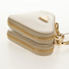 Secondhand Prada Triangle Double Zip Pouch Bag with Chain