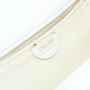 Secondhand Celine Gancini Handbag White Leather Bags