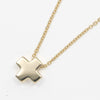 Tiffany & Co. Cruciform Cross Pendant Necklace 18K Yellow Gold