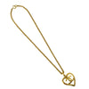 Secondhand Chanel CC and Heart Pendant Necklace