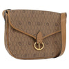 Christian Dior Vintage Honeycomb Shoulder Bag Canvas and Leather