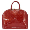 Louis Vuitton Alma Handbag Monogram Vernis