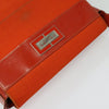 Secondhand Celine Shoulder Bag Orange Canvas Bags