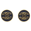 Chanel CC Clip On Earrings Metal