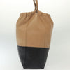 Celine Bicolor Drawstring Cabas Tote Leather