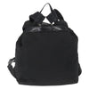 Prada Vela Double Front Pocket Backpack Tessuto with Saffiano Leather