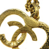 Secondhand Chanel CC Heart Pendant Necklace