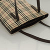 Secondhand Burberry Nova Check Tote canvas check pattern